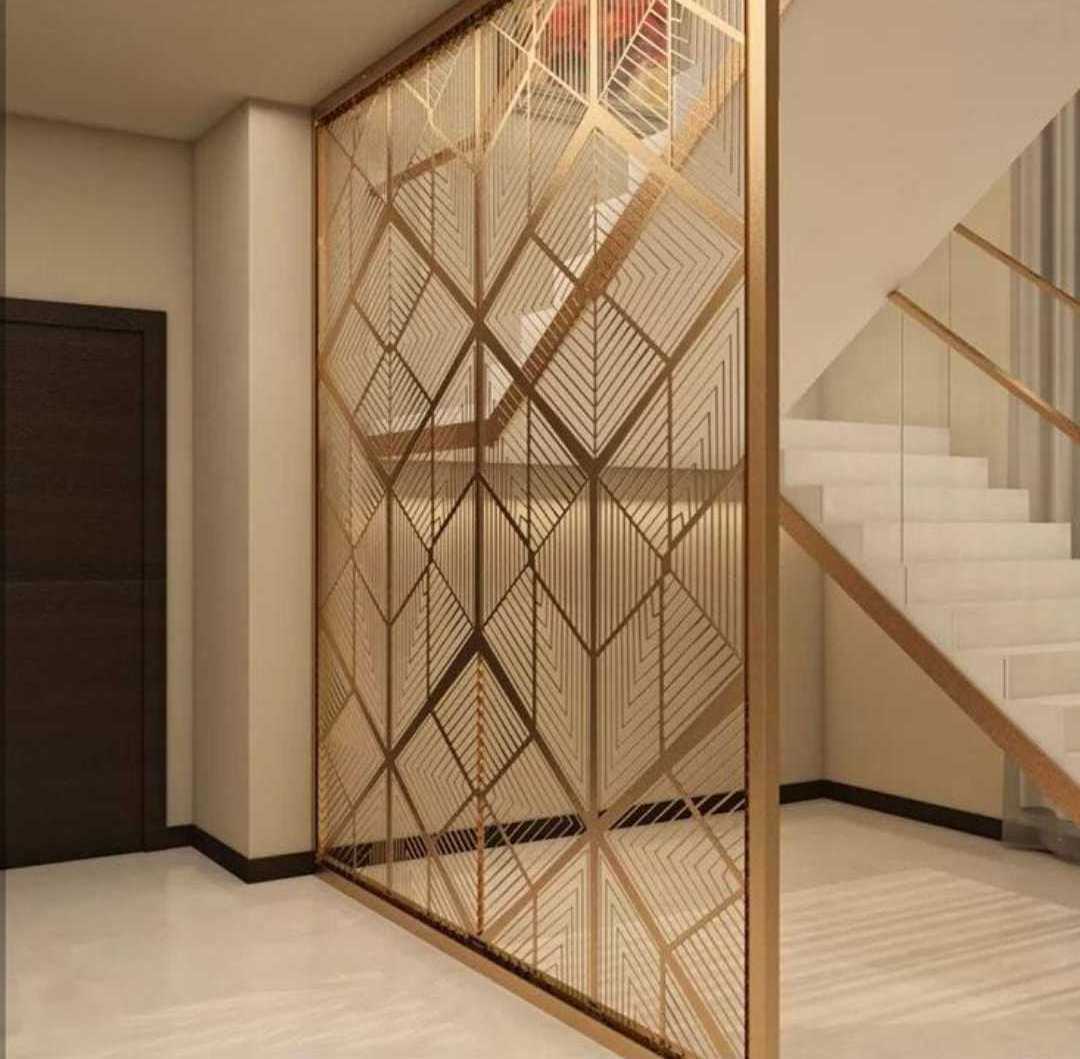 metal screen brass Indoor Decorative Metal Room Divider Custom design decorative CUSTOM MADE LASER CUT DECORATIVE PRIVACY SCREEN