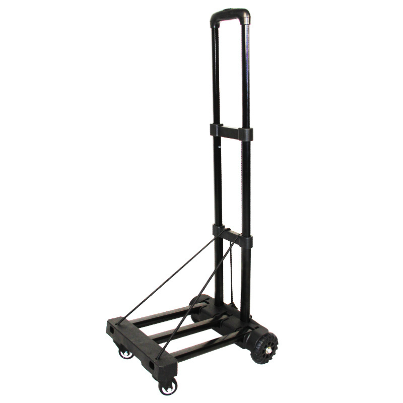 Telescopic Luggage Truck Cargo Handling Trolley Luggage Consignment Pull foldable bag garden leaf trolley