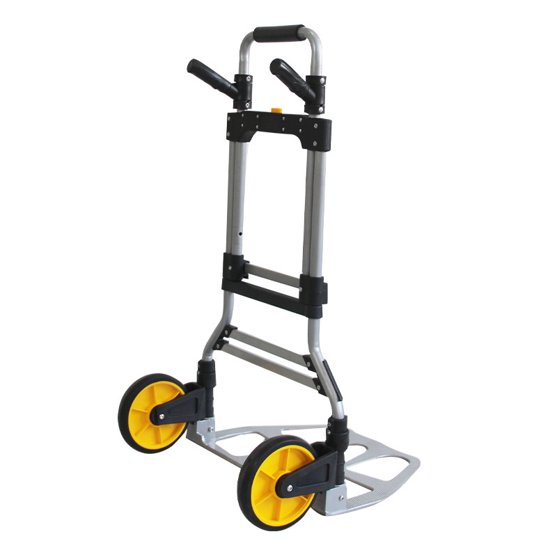 Wholesale 150KG All Terrain Stair Climbing Cart Hand Truck with Bungee Cord Folding Hand Trolley for Upstairs Cargo with Bag