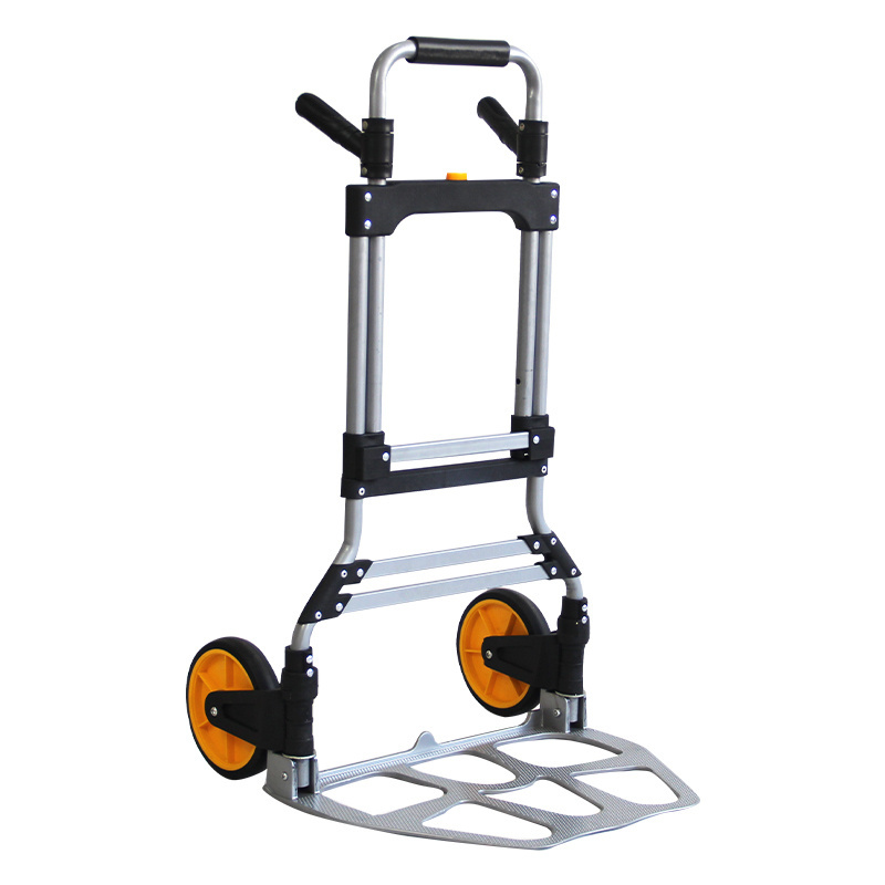 Wholesale 150KG All Terrain Stair Climbing Cart Hand Truck with Bungee Cord Folding Hand Trolley for Upstairs Cargo with Bag