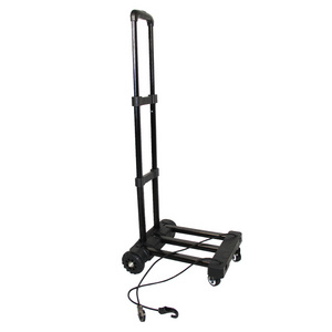 Telescopic Luggage Truck Cargo Handling Trolley Luggage Consignment Pull foldable bag garden leaf trolley