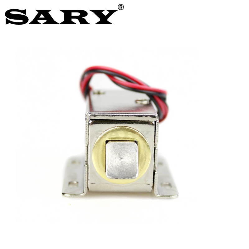 LY03 SARY small electromagnetic lock cabinet door electric control lock DC12V drawer electric bolt lock