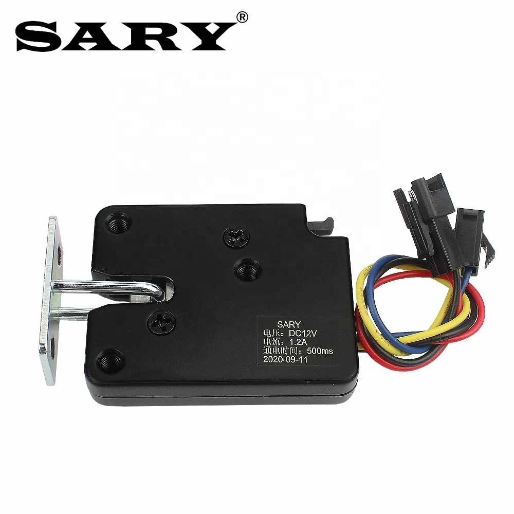 SARY XG07E small supermarket storage cabinet door lock 3V5V12V mailbox lock vending machine mini electric control lock