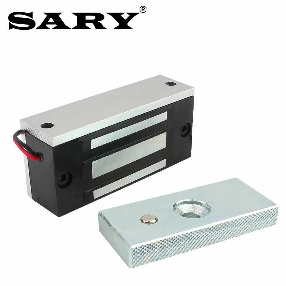 LY60S Waterproof DC12v mini magnetic lock 60kg 100lbs electromagnetic cabinet lock cabinet storage cabinet lock