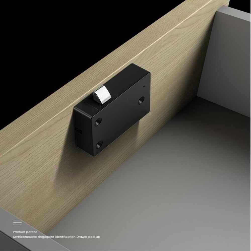 SYP02 Drawer smart electronic lock file lock small storage cabinet wardrobe cabinet door fingerprint door lockcabinet lock