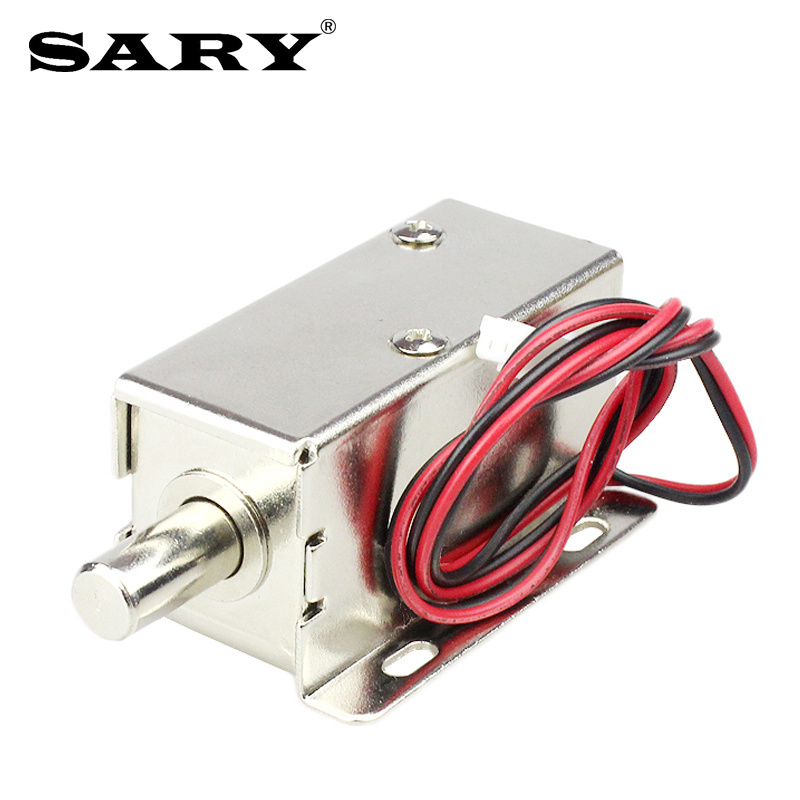 LY01 DC12V solenoid electromagnetic magnetic lock ultra-thin design in storage chest of drawer plastic