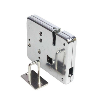 XG08 DC12v/1.5A electromagnetic solenoid smart locker rotary door lock for parcel shipping cabinet door