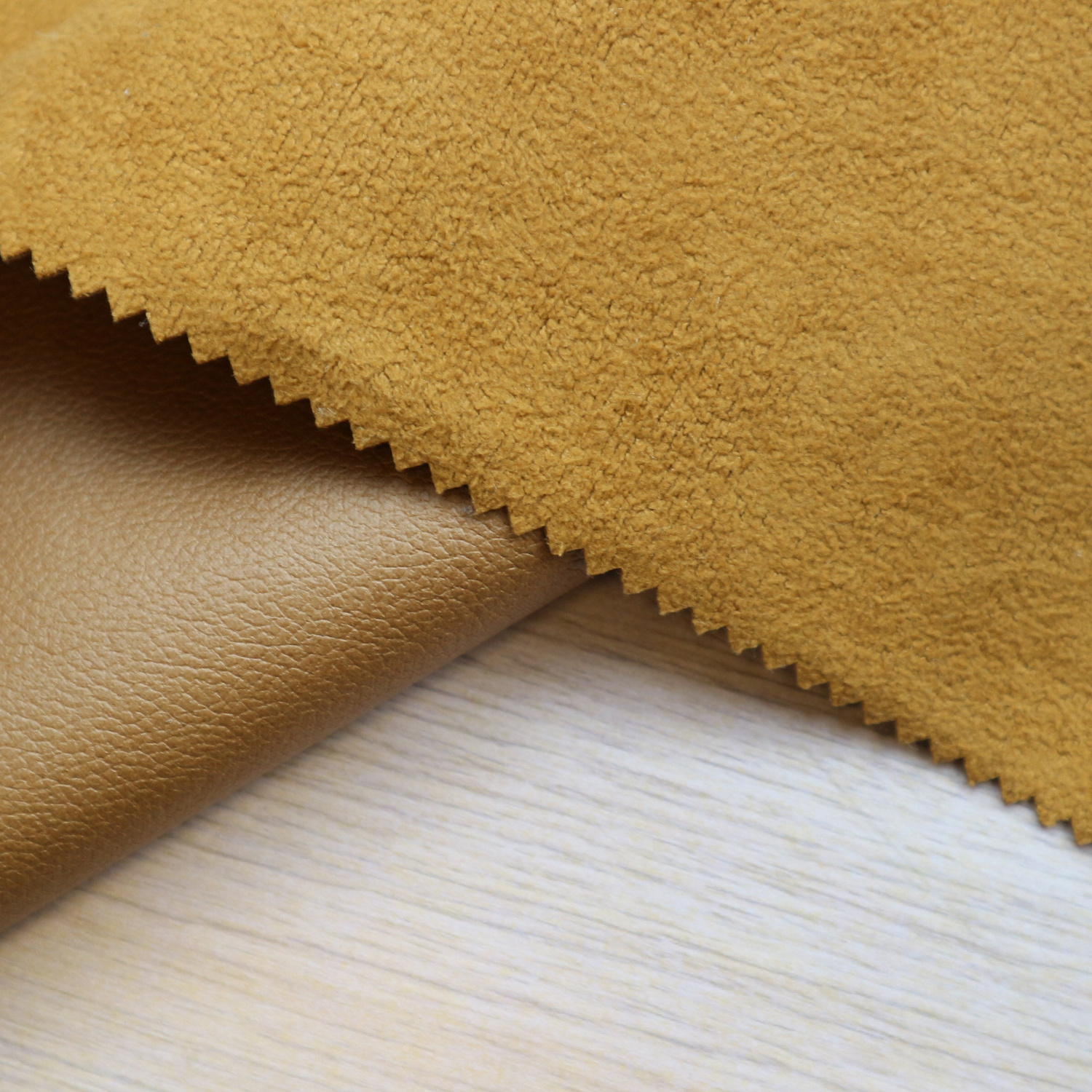 Bronzed Scuba Suede Fabric Home Textile Furniture Textile Technology Soft Skin Fabric for Sofa and Car Seat