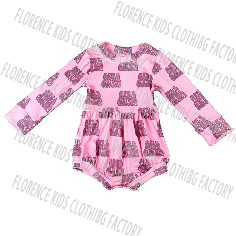 DH ODM mameluco de las ninas western girls style short sleeve pink girls hoodie clothes baby bubble romper