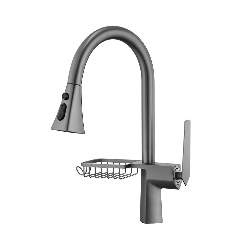 Hot Style Durable Adjustable Smart Mixer Kitchen Sink Taps Faucet Pull Out Hot And Cold Kitchen Faucet