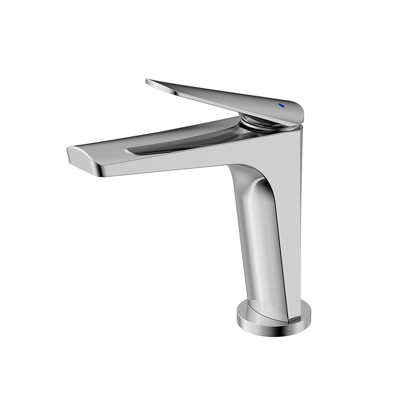 New Design Bathroom Taps Unique Gun Metal Basin Faucet Modern Bathroom Mixer Ware Hot And Cold Brass Bathroom Basin Faucet