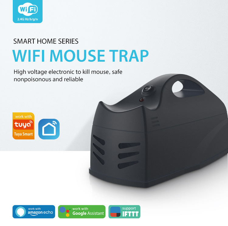 Electric Shock Rat Cage Traps Mousetrap Rodent Catcher Pest Control Smart Tuya WiFi Electronic Rat Trap Mice Mouse Killer