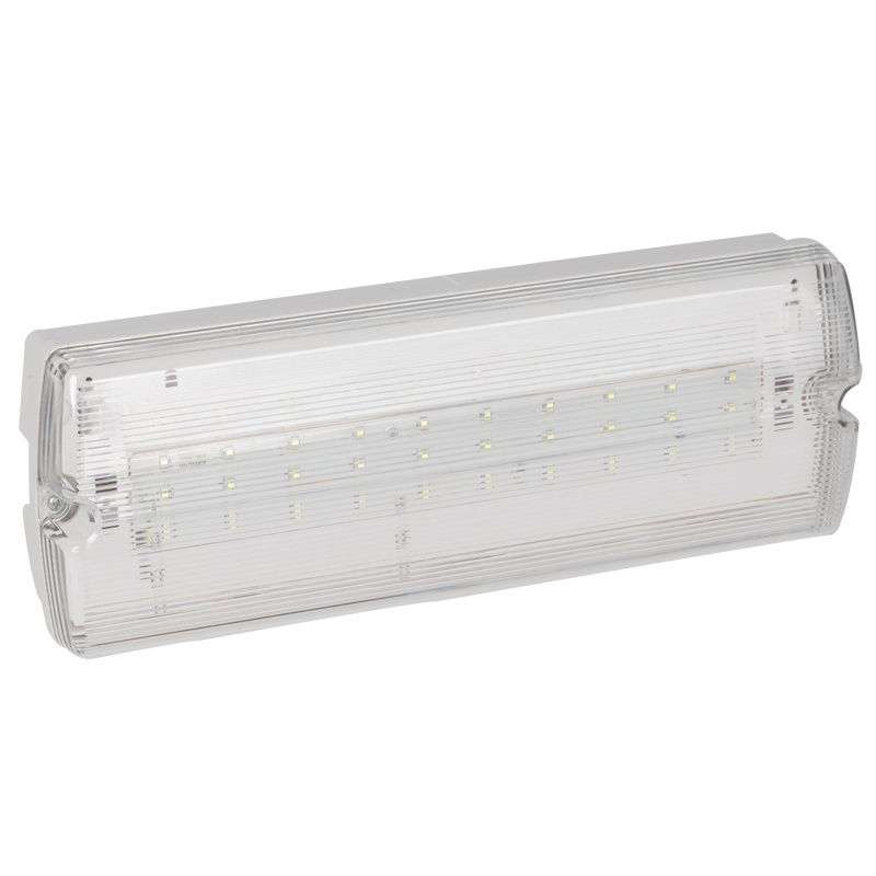 IP65 3W Hot Selling LED Fire Emergency Exit Light With Battery Backup Waterproof Bulkhead Emergency Lights