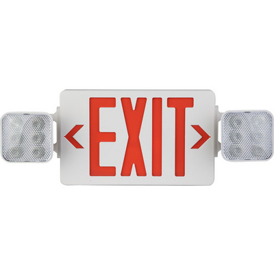 Address Emergency Exit Lighting System Exit Sign Emergency Light Chicago Approved LED Exit Sign Light Combo