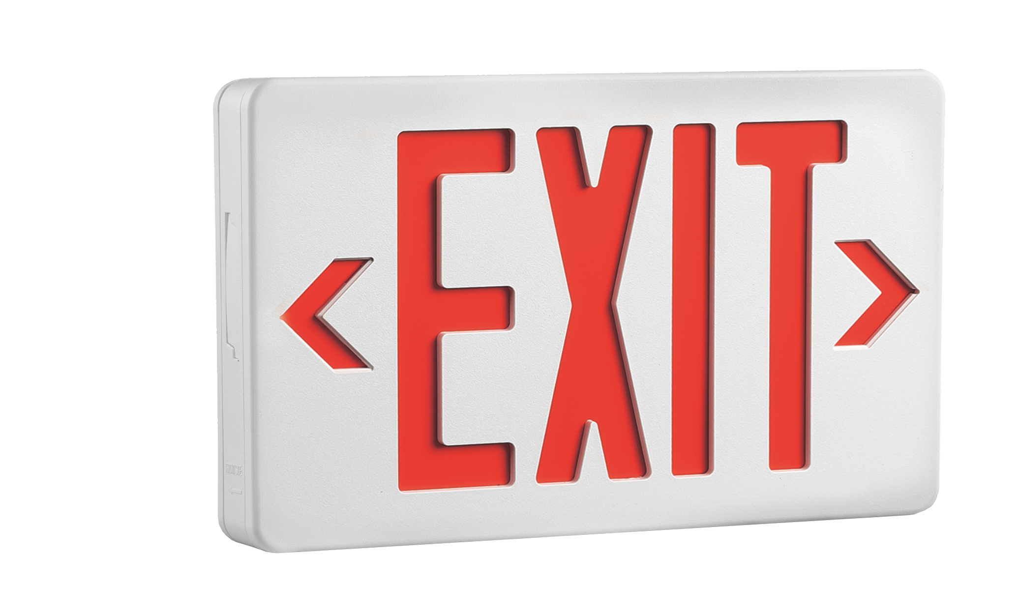 America Canada Standard LED EXIT SALIDA Sign Light RED/GREEN With Customsized CE Approved emergency exit sign