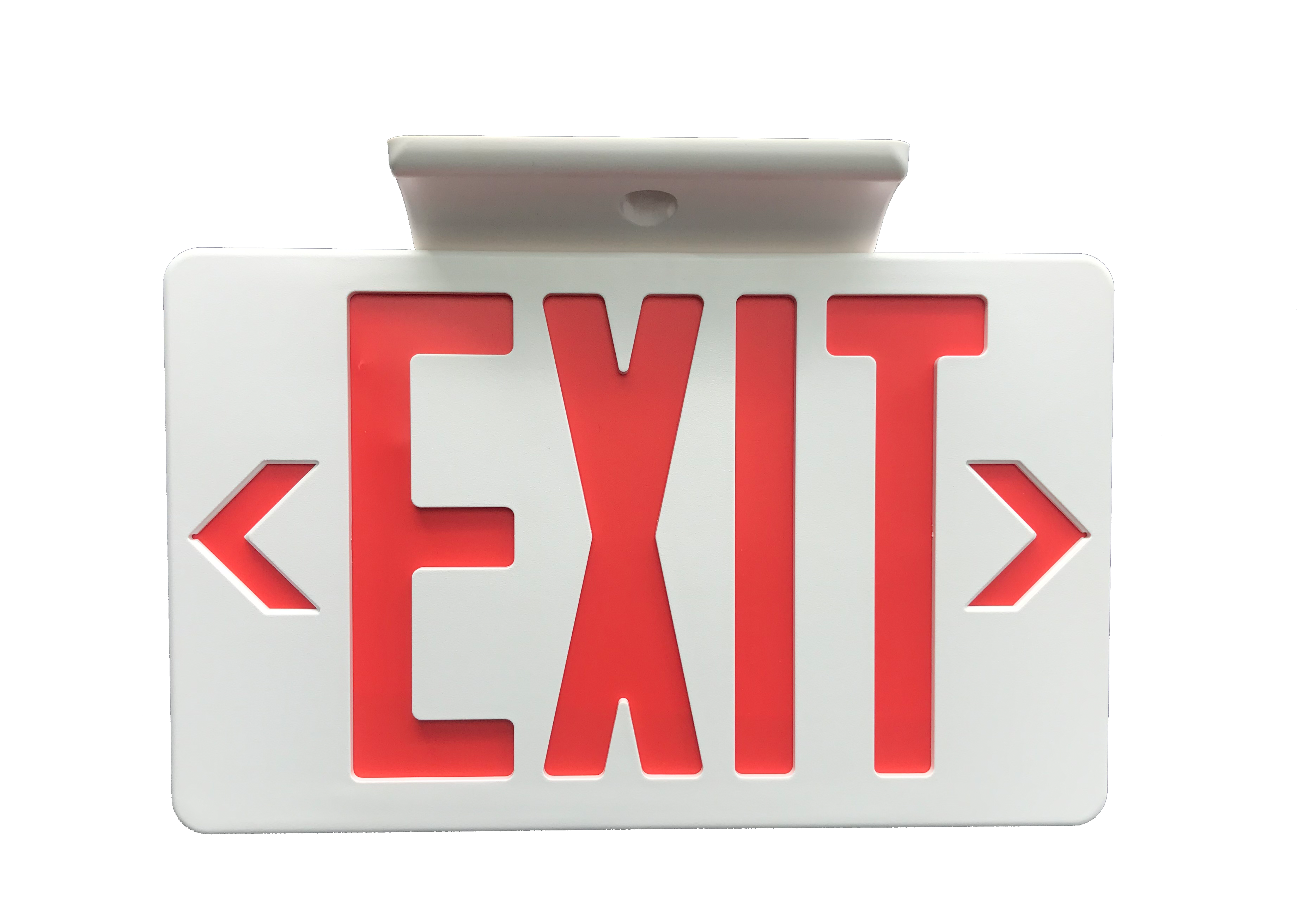 America Canada Standard LED EXIT SALIDA Sign Light RED/GREEN With Customsized CE Approved emergency exit sign