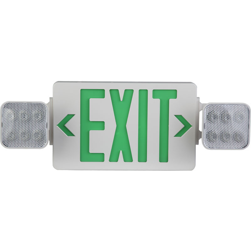 Address Emergency Exit Lighting System Exit Sign Emergency Light Chicago Approved LED Exit Sign Light Combo