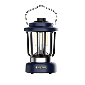 retro camping lantern universal charging interface outdoor camping lantern light