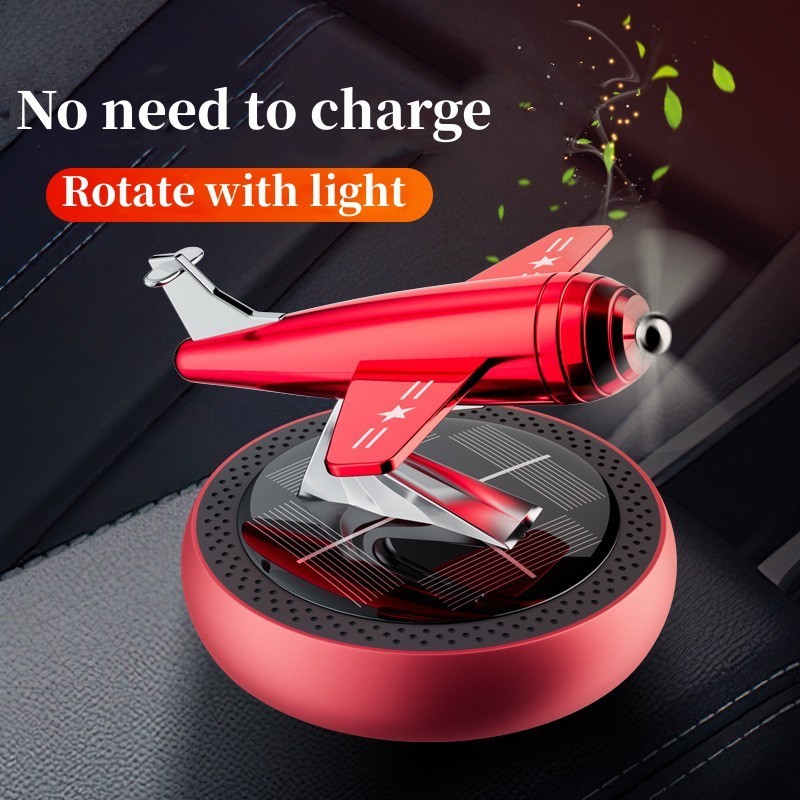 New car perfume car odor removal fragrance light fragrance solar helicopter ornaments car aromatherapy.