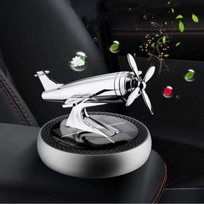 New car perfume car odor removal fragrance light fragrance solar helicopter ornaments car aromatherapy.