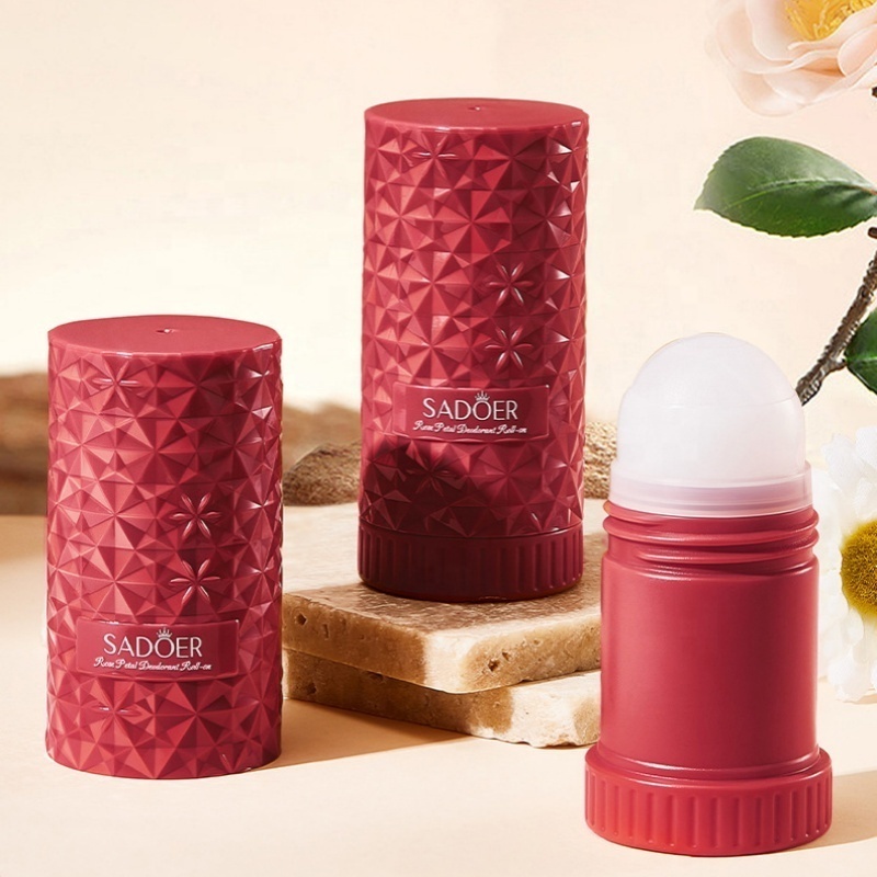 Wholesale Natural Deodorant Stick Roll on Private Label Rose Body Perfume Fragrance Antiperspirant Deodorant