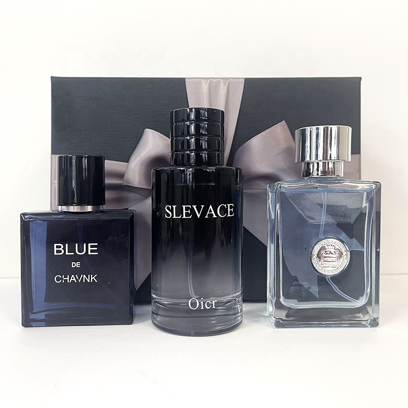 Blue men Perfume Set Original Design MINI Luxury Long Lasting Perfume for Men Musk Brand Man Perfume Set