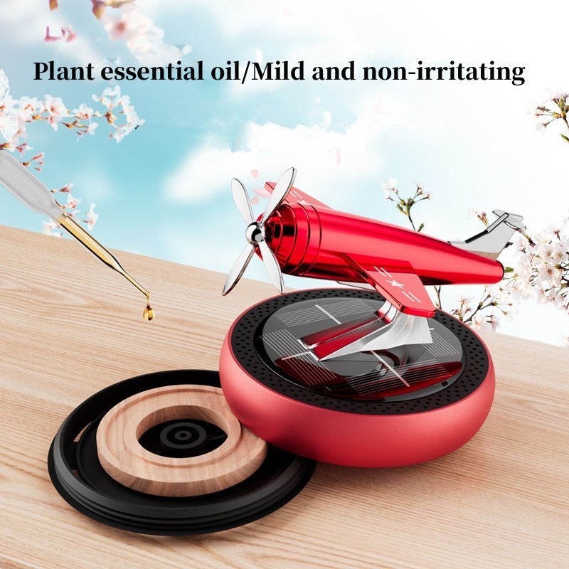 New car perfume car odor removal fragrance light fragrance solar helicopter ornaments car aromatherapy.