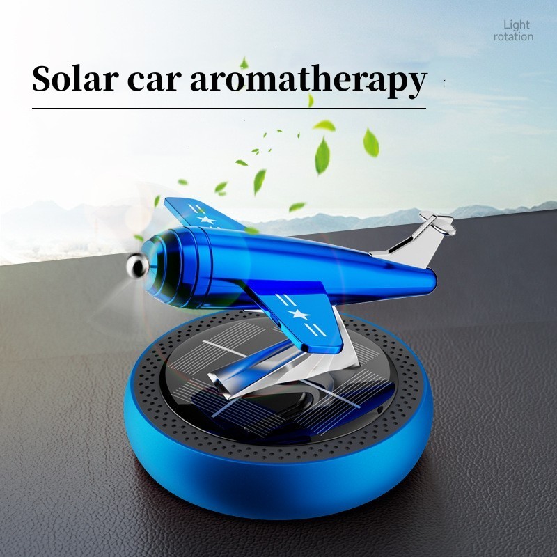 New car perfume car odor removal fragrance light fragrance solar helicopter ornaments car aromatherapy.