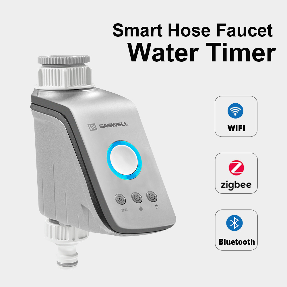 Professional programmable Garden zigbee wifi water timer hose faucet timer sprinkler irrigation system