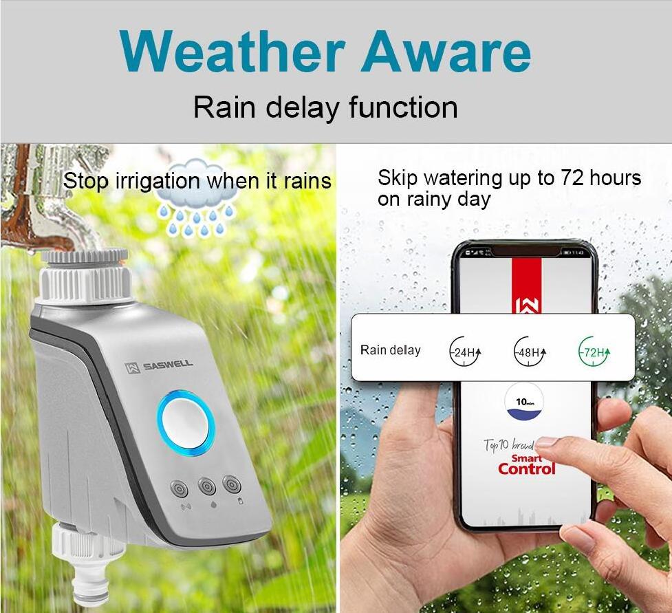 WiFi Smart Hose Faucet garden Timer