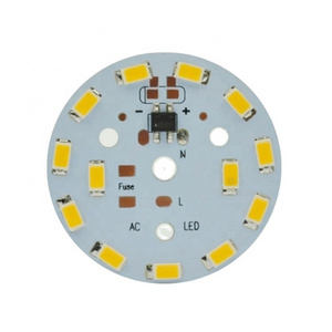 Round shape 5630 12v 94v0 LED light pcb circuit board LED assembly service original supplier PCBA PCB