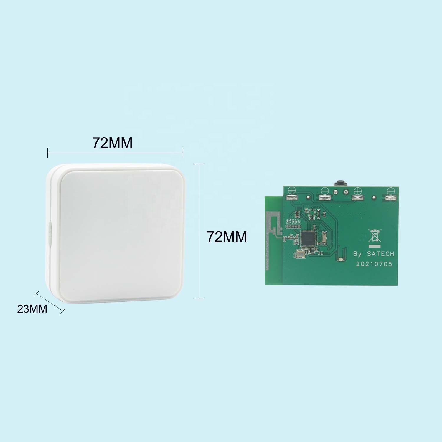 STiE2 Waterproof level IP67 long distance long battery life IoT tracking/positioning/proximity UUID programmable BLE5.0 beacon