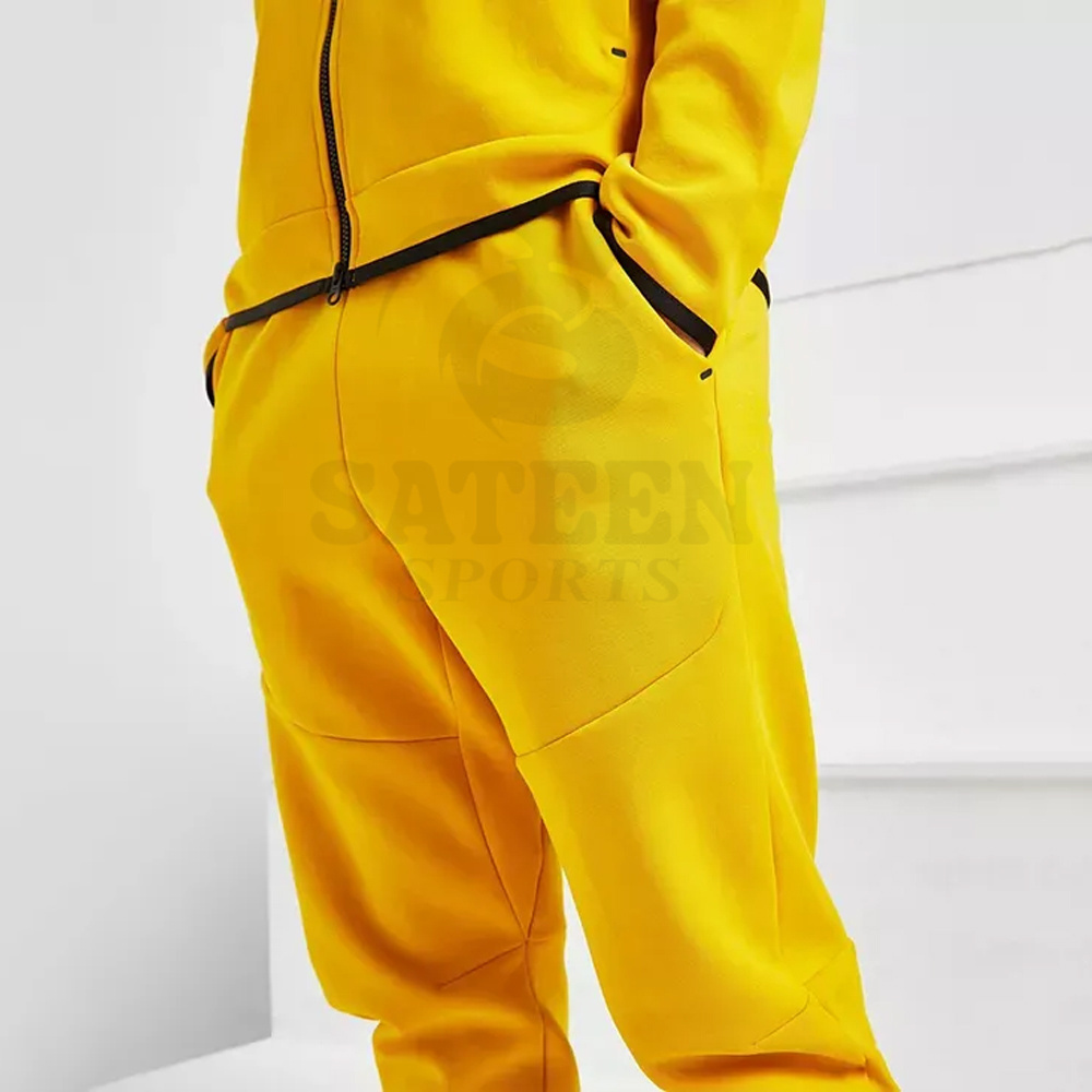 Winter Collection Men Cotton Custom Tech Fleece Tracksuits Sports Track Suit 100% Polyester Men Tracksuit with Embroidery Logo