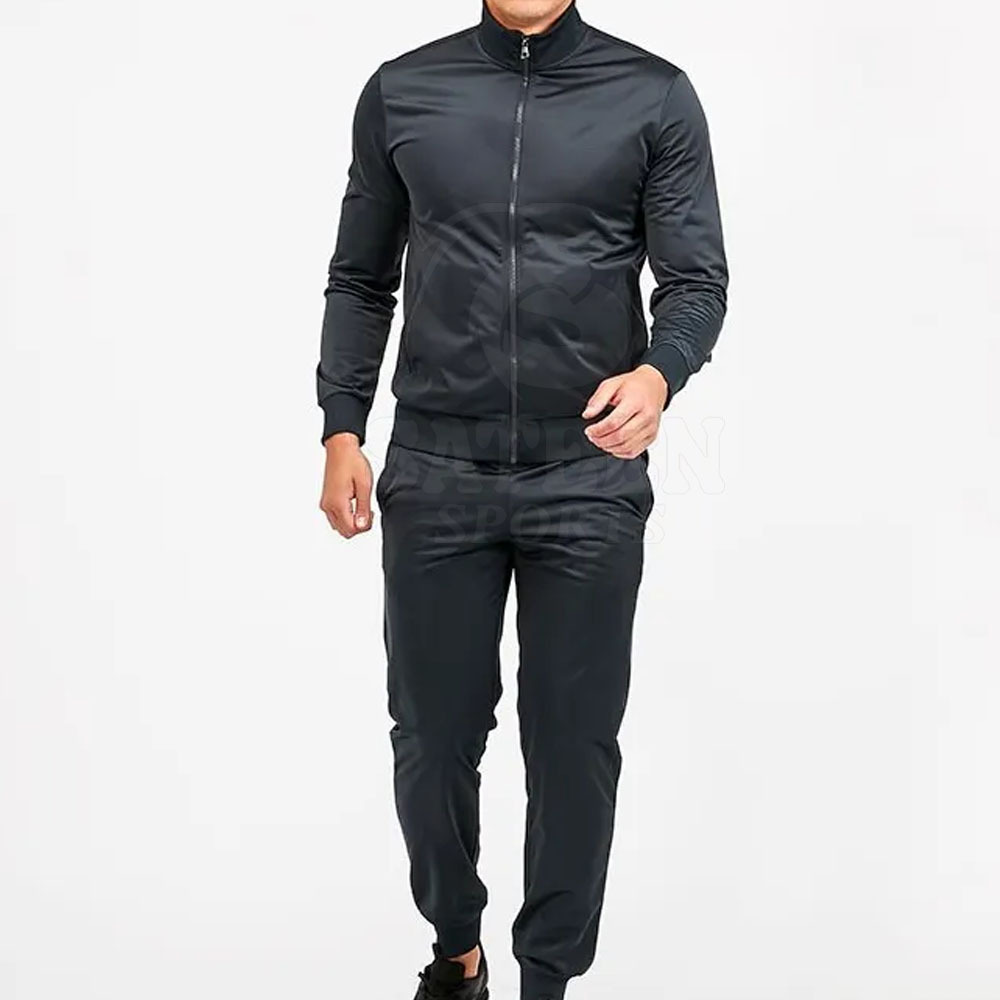 2023 Winter Men's Good Quality Track Suit Fully Customization Tracksuit Men's Polyester Sportswear Full Zip Tracksuits Jogging