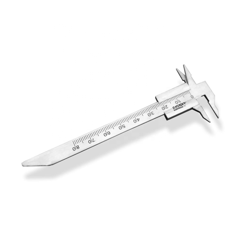 Factory Wholesale 100% Rust Free  Dental Lab Beerendonk Caliper 0-80mm Dental Implant Measuring Gauge Orthodontic Instruments