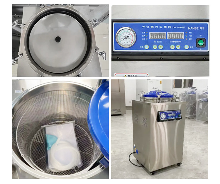 35/50/75/100/120/150L Mushroom Autoclave Steam Sterilizers Substrate Sterilizing Machine For Cultivation