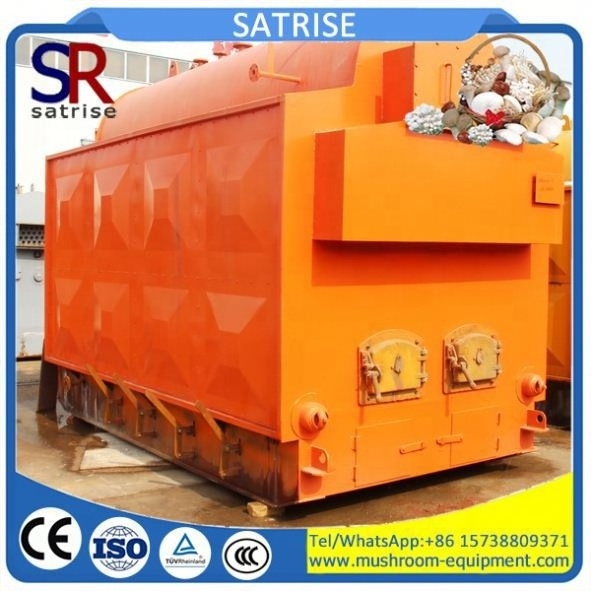 Industrial steam boiler for mushroom cultivation line edible fungus sterilization equipment hot water boiler for sale