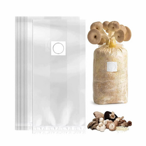 Customizable autoclavable lions mane mushroom grow bags 0.2 filter oyster mushroom spawn bags