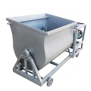 Mushroom substrate mixer with cooling and heating system horizontal mixer machine