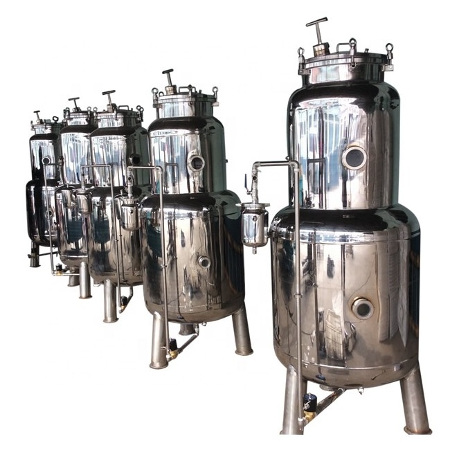 Automatic Double-layer Fermentation tank for Edible fungus Liquid Spawn Culture Fermenter