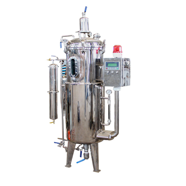 Stainless steel fermenter for mushroom spawn cultivation mushroom liquid culture fermentation tank