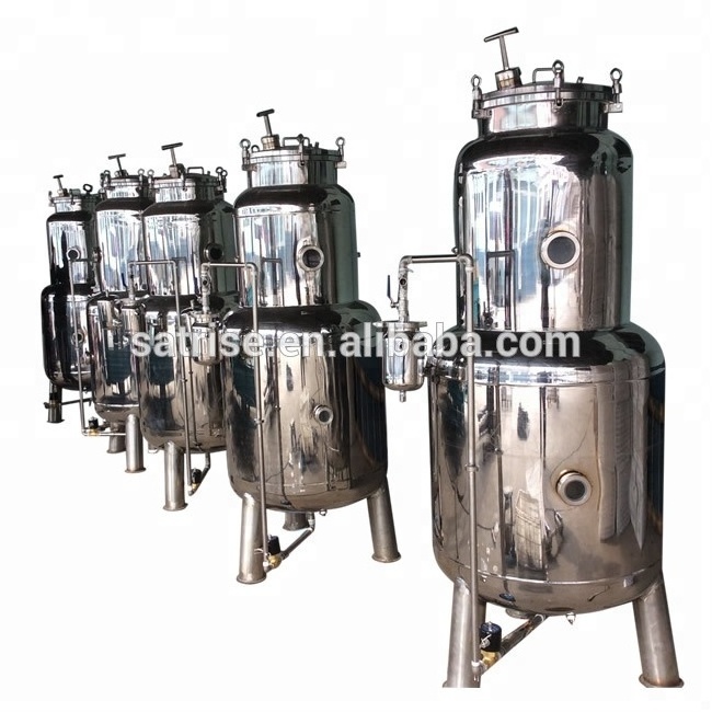 Stainless steel Pleurotus eryngii spawn fermenter machines enoki mushroom liquid sapwn fermenting equipment