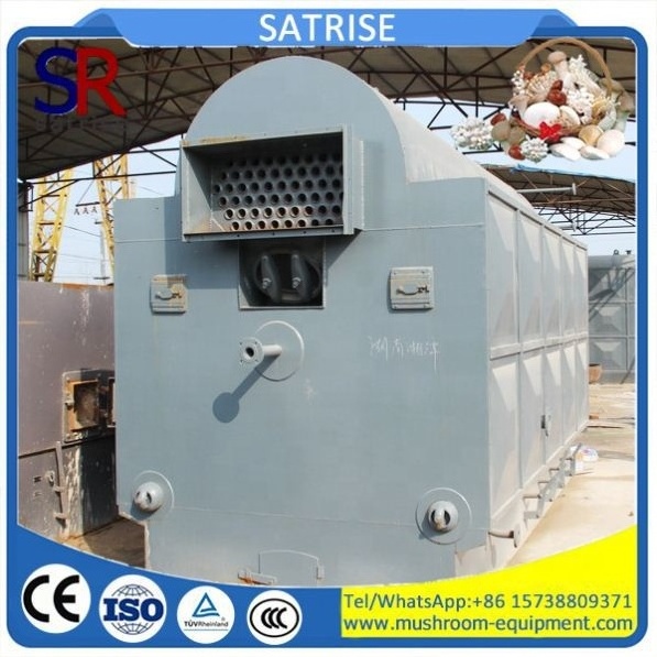 Industrial steam boiler for mushroom cultivation line edible fungus sterilization equipment hot water boiler for sale