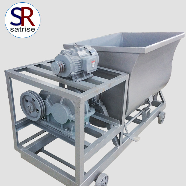 Mushroom substrate mixer with cooling and heating system horizontal mixer machine