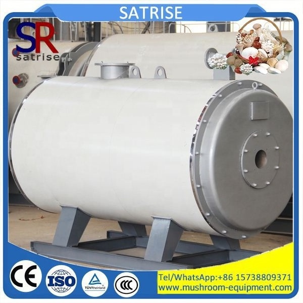 Industrial steam boiler for mushroom cultivation line edible fungus sterilization equipment hot water boiler for sale