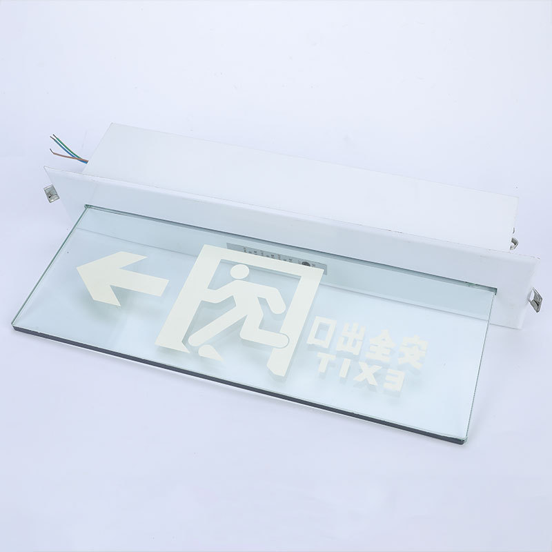 Commercial Lighting Exit Basement LED Lamp Ceiling Recessed Surface Mounted Emergency Lights