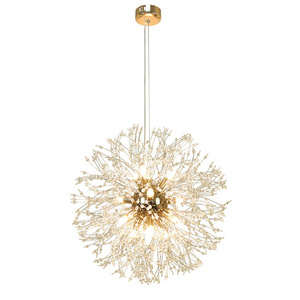 Nordic modern minimalist tree branch crystal chandelier best-selling crystal lamp art deco crystal ceiling hanging light