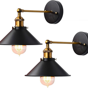 Hot Sale 2 Packs Adjustable Swing Long Arm Wall Light Sconce Fixture Modern Indoor Decoration Home Lighting