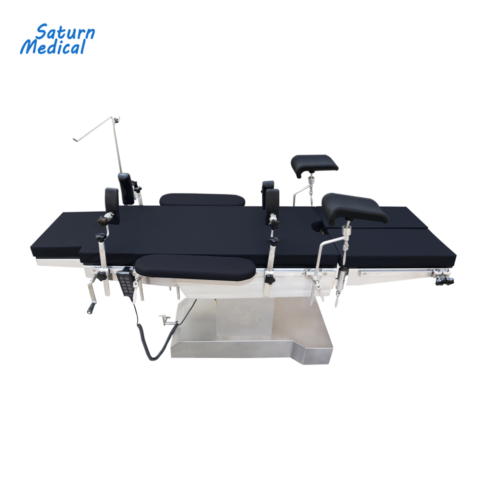 Electrical multi-purpose stainless steel surgical operating table