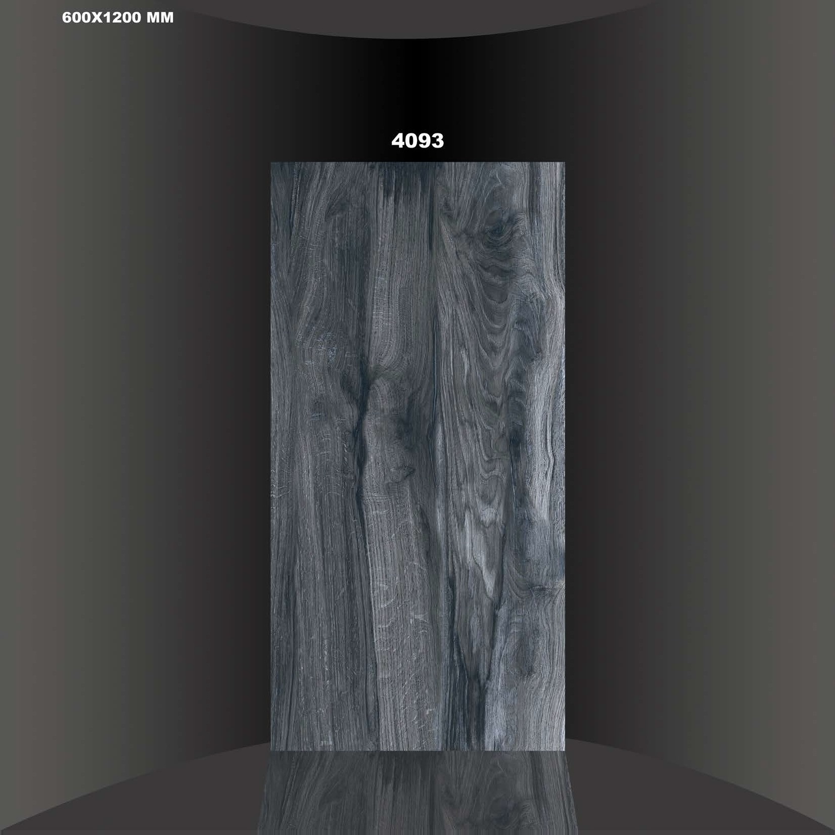 matt surface non-slip wood look porcelain brown grey white indoor antique glazed tile Floor 600x1200mm